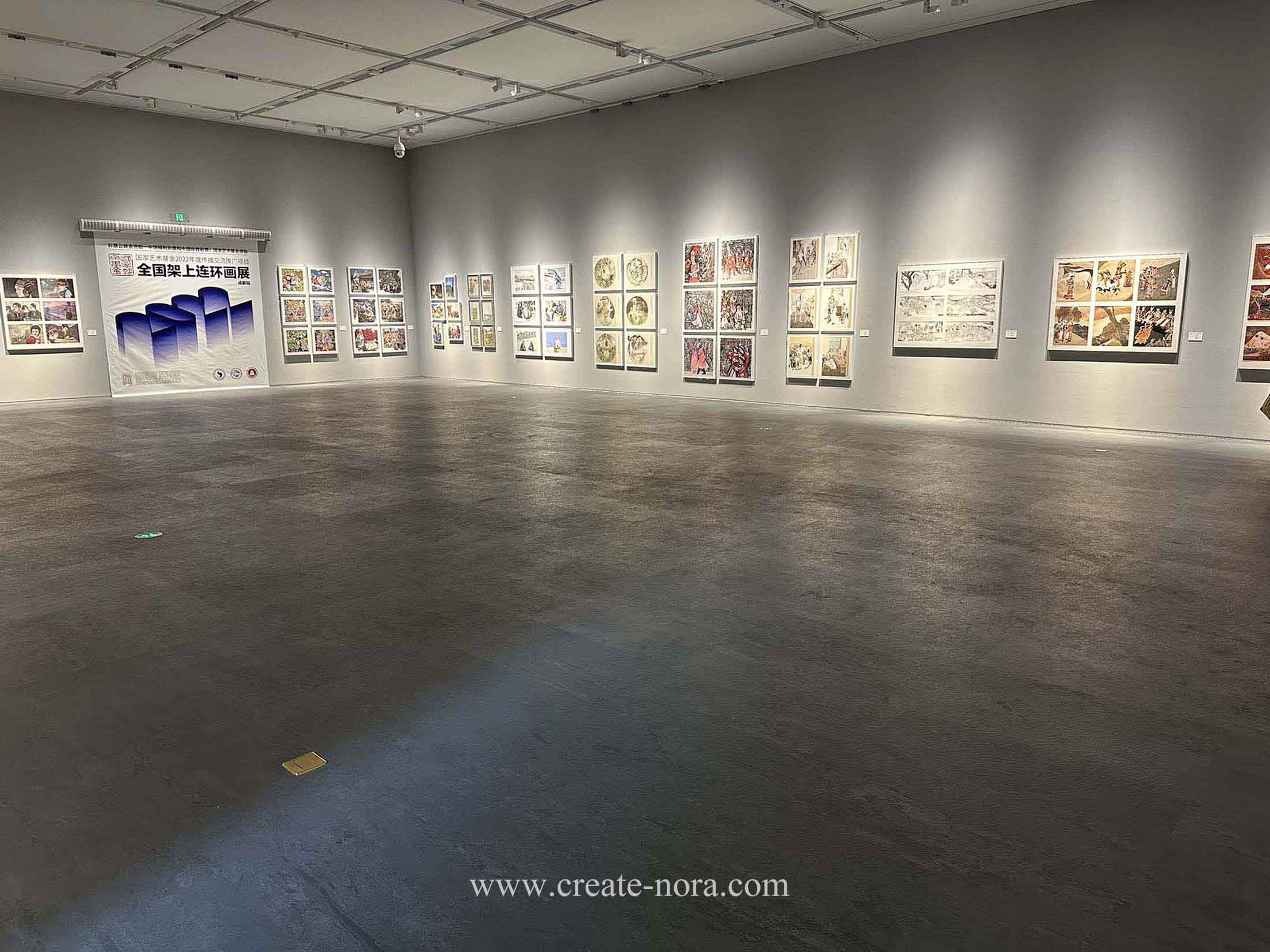 the photo of nora rubber flooring in Sichuan Art Museum 5